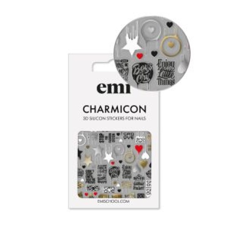E.Mi Charmicon 3D Silicone Stickers #168